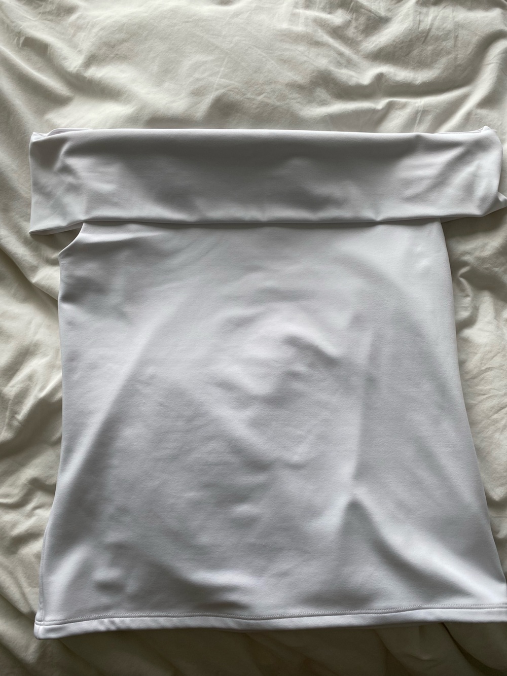 Express Body Compression Off Shoulder Top - Picture 5 of 6